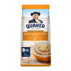 Quaker Fio Banana & Honey 500G