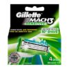 Gillette Razor Mach3 Sensitive 4 Cartridges