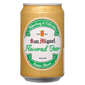San Miguel Lemon Flavored Beer Can 330Ml