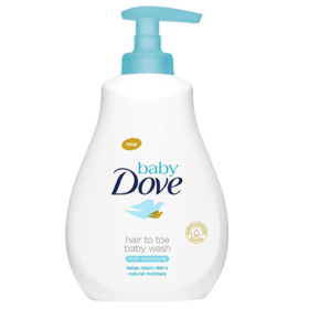 Dove Baby Hair To Toe Rich Moisture 400Ml