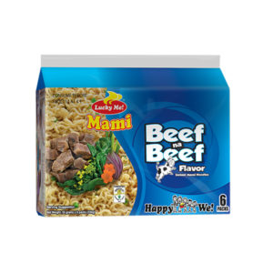Lucky Me Instant Mami Beef Na Beef Multipack 6Pcs 55G