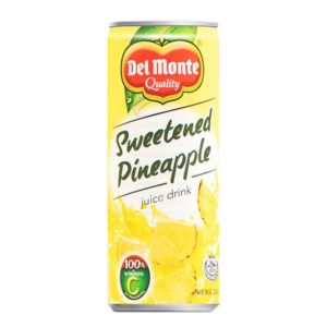 Del Monte Pineapple Juice Sweetened 240Ml