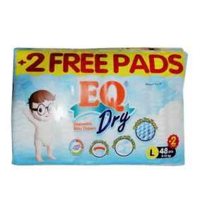 Eq Dry Jumbo Pack Large 48Pcs