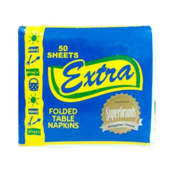 Extra Table Napkin Folded 50Sheets