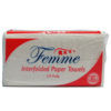 Femme Paper Towel Interfolded 175 Pulls