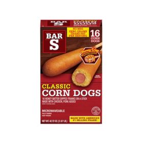 Bar-S Classic Corn Dogs Net Wt. 2.67 Oz
