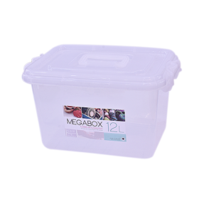Megabox Storage Box Carrie-Mi Series 12L - Clear