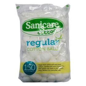 Sanicare Cotton Balls 150Pcs