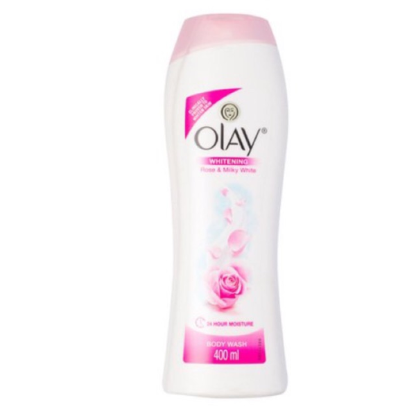 Olay Body Wash Rose Milk 400Ml