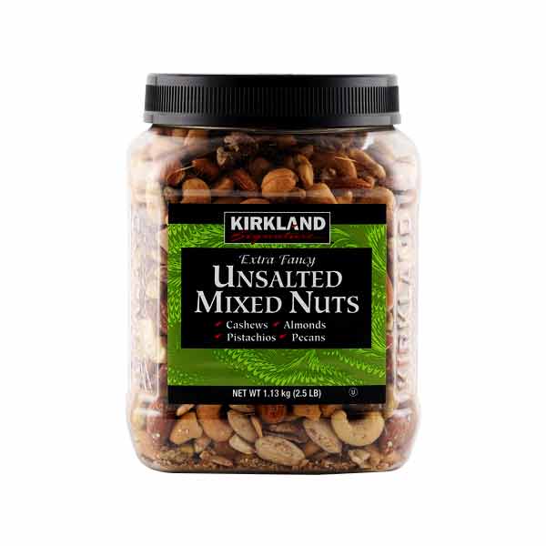 Kirkland Signature Unsalted Fancy Mixed Nuts 2.5Lb