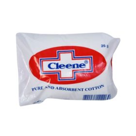 Cleene Pure And Absorbent Cotton Roll 25G