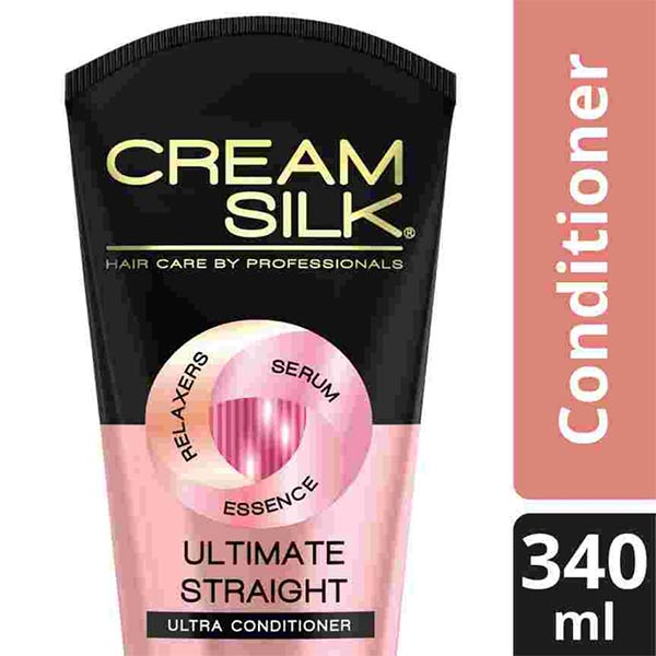 Cream Silk Triple Keratin Straight 340Ml
