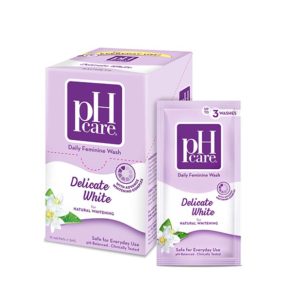 PH Care Feminine Wash Delicate White 5ml – Super Metro Lapu-Lapu