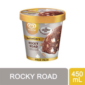 Selecta Rocky Road Ice Cream 450Ml