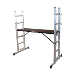 Ladder Scafolding Combination Aluminum 150Kg Max Load