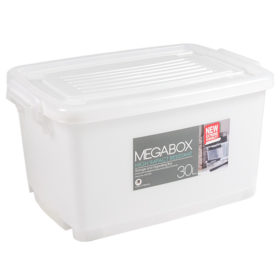 Megabox Storage Box 30L Clear