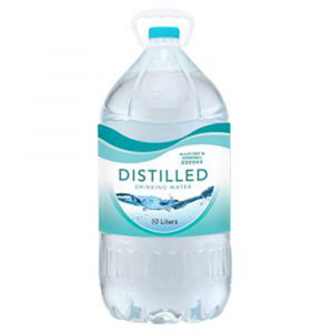 Nature'S Spring Distilled Water 10L