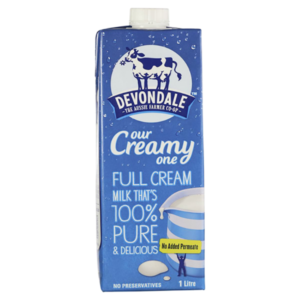 Devondale Full Cream Milk 1L