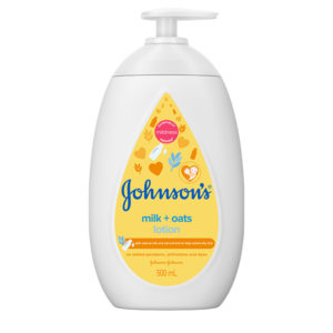Johnson'S Baby Lotion Milk+Oats 500Ml