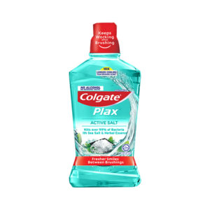 Colgate Plax Active Salt Light Blue Mouthwash 500Ml