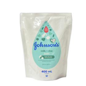 Johnson'S Baby Bath Milk+Rice 400Ml