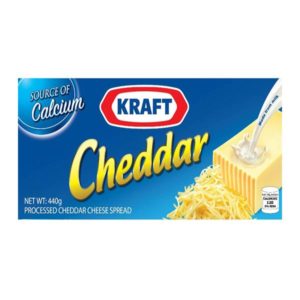 Kraft Cheddar Cheese 440G