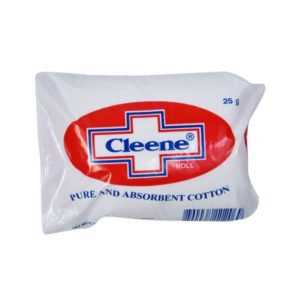 CLEENE PURE AND ABSORBENT COTTON ROLL 25G