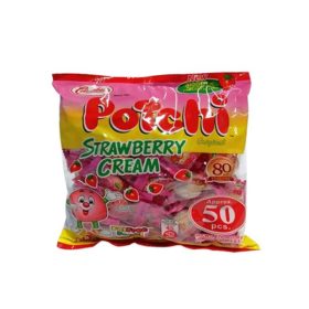 Potchi Strawberry Cream 50Pcs