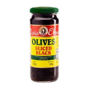 Dona Elena Sliced Black Olive 330G