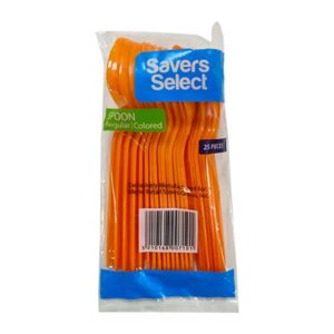 Savers Select Colored Spoon Regular 25Pcs