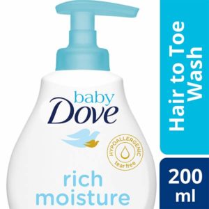 Baby Dove Hair To Toe Rich Moisture 200Ml