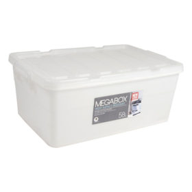 Megabox Storage Box 58L Clear