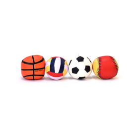 Foam Sports Balls 3" 4Pcs