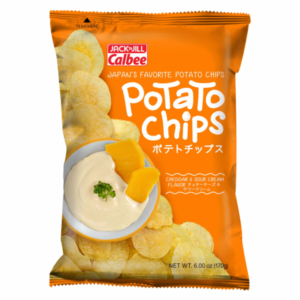 Jack 'N Jill Calbee Potato Chips Cheddar & Sour Cream 170G
