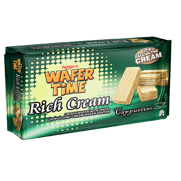 Rebisco Wafertime Rich Cream 10Pcs 29G