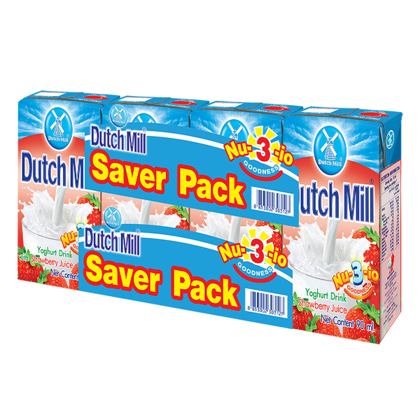 Dutchmill Saver Pack Strawberry 90Ml