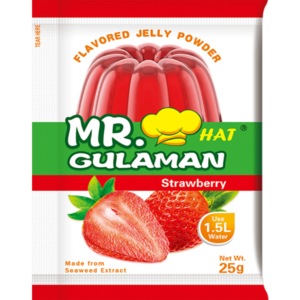 Mr. Gulaman Flavored Jelly Powder Strawberry 25G