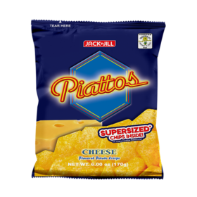 Jack 'N Jill Piattos Cheese Party With Supersized Chips 170G