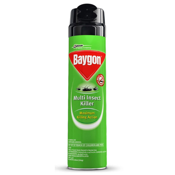 Baygon Multi Insect Aerosol Kerosene Based 600Ml