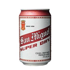 San Miguel Super Dry Can 330Ml