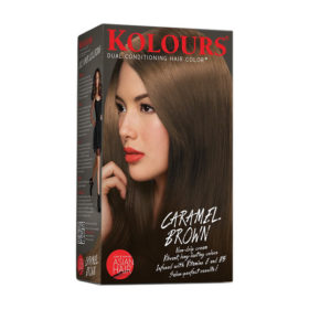Kolours Hair Dye Caramel Brown 120Ml