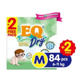 Eq Dry Mega Pack Medium 84Pcs
