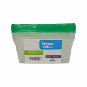 Savers Select Microwavable Box R1000 Colored 5Pcs