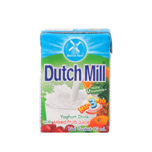 Dutchmill Yoghurt Mixed Fruit 90Ml