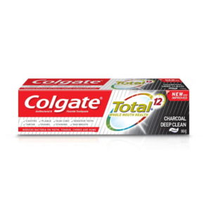Colgate Toothpaste Total Charcoal Twin Pack 80G