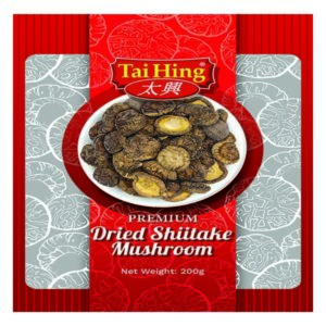 Tai Hing Shiitake Dried Mushroom Whole Premium 200G