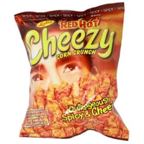 Leslie'S Red Hot Cheezy Outrageously Chessy Corn Crunch 150G