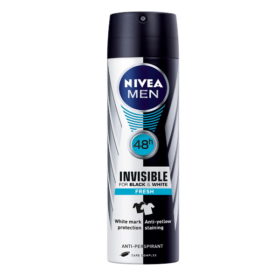 Nivea For Men Black And White Fresh Spray 150Ml