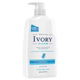 Ivory Clean And Simple Original Scented Bodywash 30Oz
