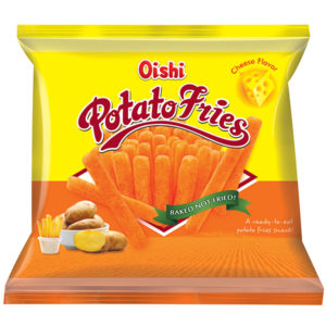 Oishi Potato Fries Cheese 50G